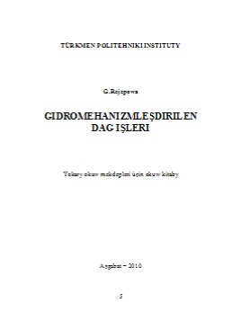 Gidromehanizmleşdirilen dag işleri